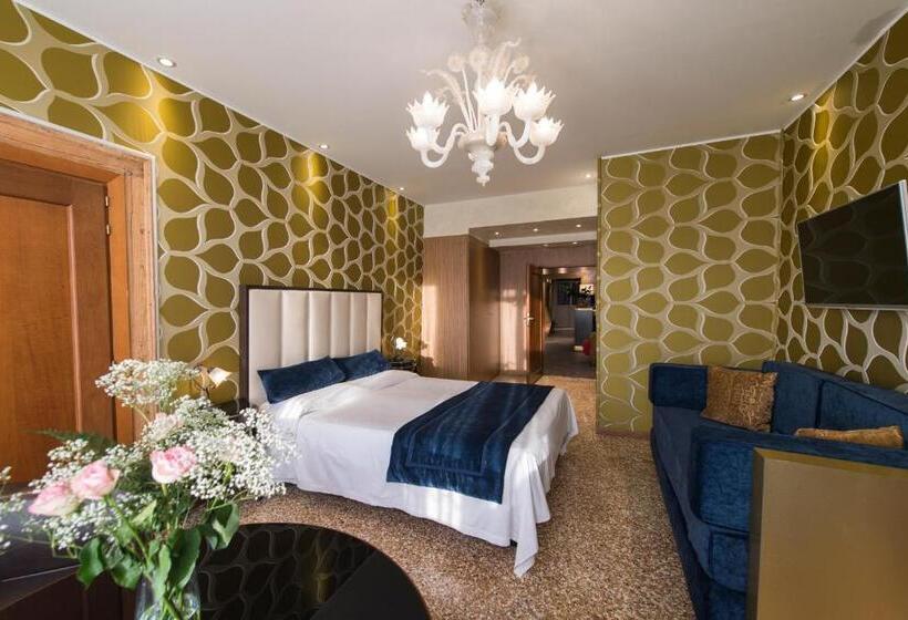 اتاق لوکس با چشمانداز, Locanda Leon Bianco On The Grand Canal