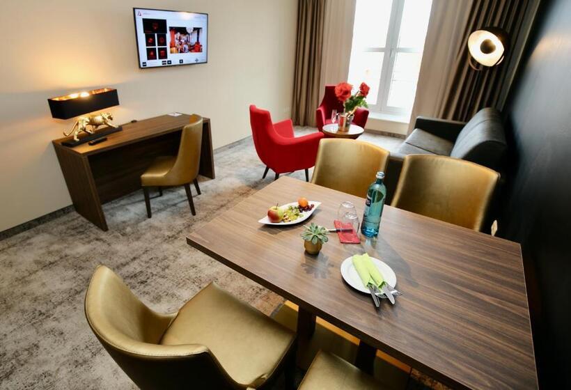 Люкс, Amedia Hotel & Suites Leipzig, Trademark Collection By Wyndham