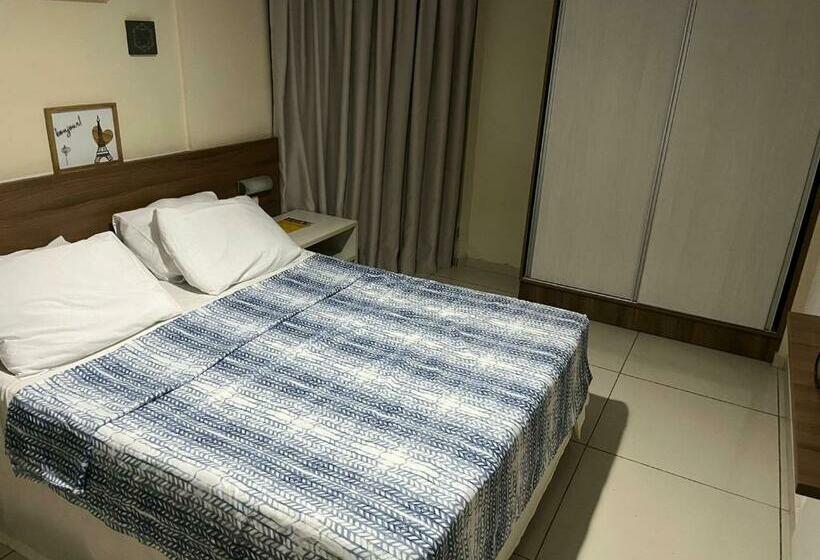 آپارتمان 1 خوابه با بالکن, Flat Beira Mar Tambaú