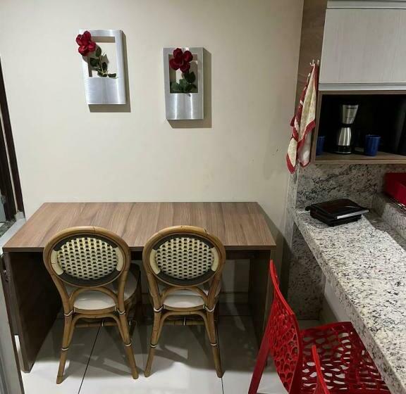 آپارتمان 1 خوابه با بالکن, Flat Beira Mar Tambaú