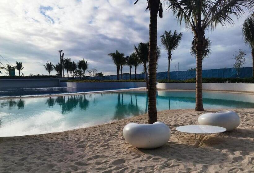 استودیو استاندارد با تخت کینگ, R Holistay Azurenorth Wave Pool Fast Wifi