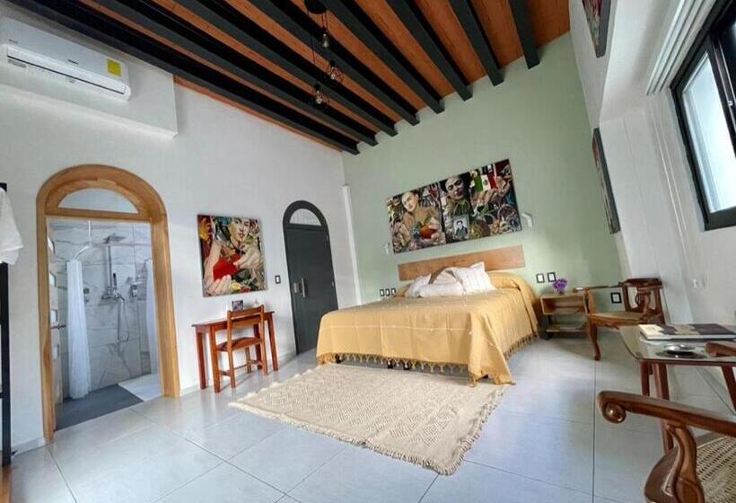 اتاق سوپریور با تخت بزرگ, Larimar Gallery Y Hotel Boutique