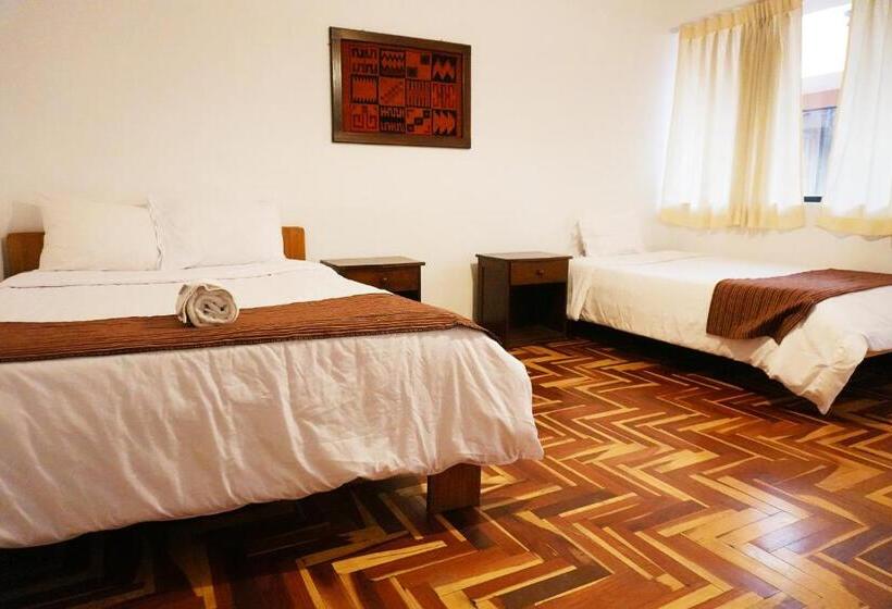 اتاق استاندارد سه نفره, Shanti Hotel Pisac