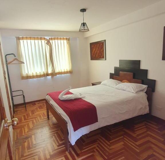 اتاق استاندارد با چشم‌انداز کوهستان, Shanti Hotel Pisac