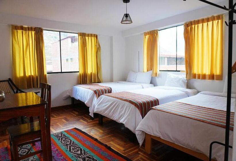 اتاق استاندارد چهار تخته, Shanti Hotel Pisac