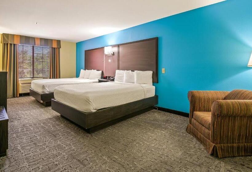 Номер Стандарт Кровать Квин Адаптированный для Инвалидов, Magnuson Hotel Wildwood Inn Crawfordville