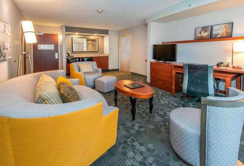 带大床的套房, Courtyard By Marriott Montgomery Prattville