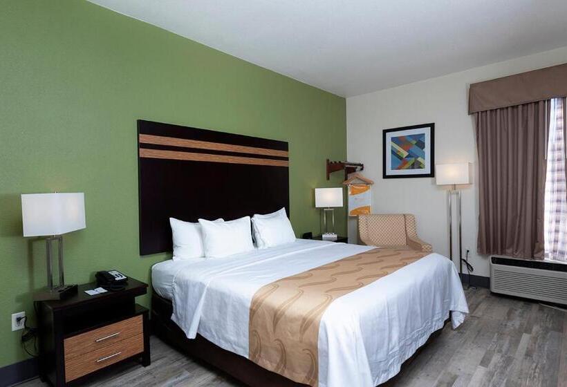 장애인을 위한 킹사이즈 침대 스탠다드 룸, Quality Inn & Suites