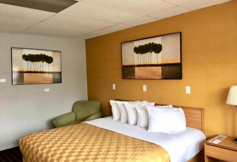 스탠다드 룸 킹사이즈 침대, Red Carpet Inn Duncannon