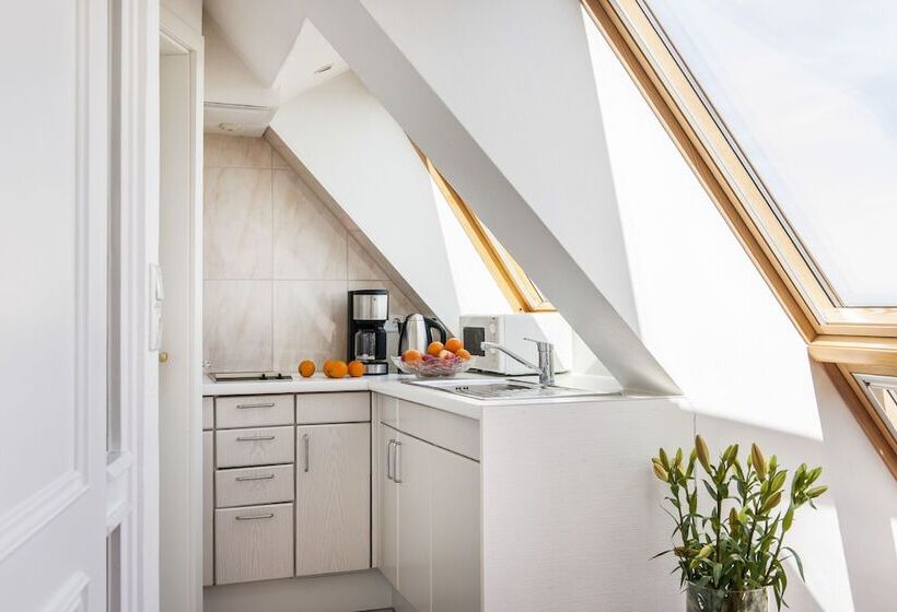 小型套房带海景, Büngers Apartment Hotel Mit Sommerstrandkorb & Gartensauna