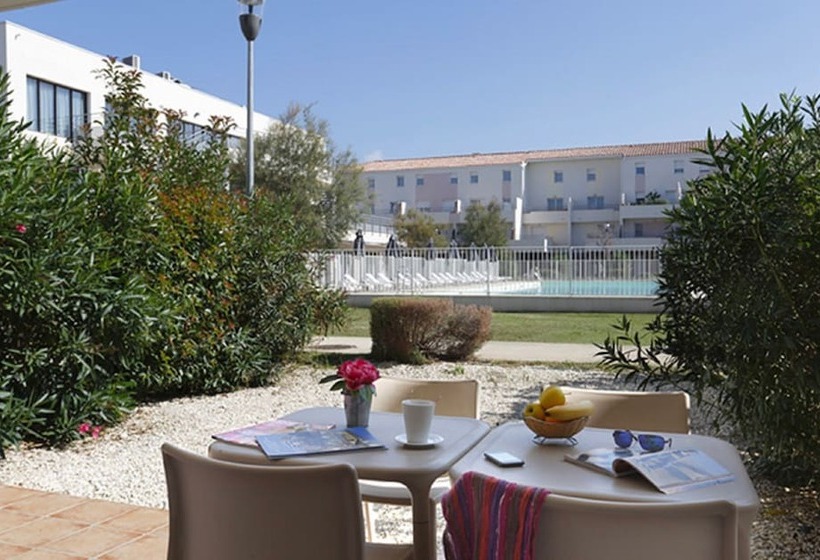 Апартаменты 1 Спальня Вид на Бассейн, Vacanceole  Residence Cap Camargue