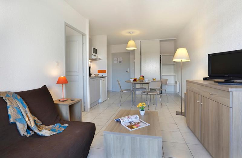 Апартаменты 1 Спальня Вид на Бассейн, Vacanceole  Residence Cap Camargue