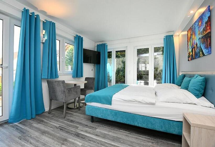 Estúdio Estandar com Sacada, City Hotel Zuffenhausen