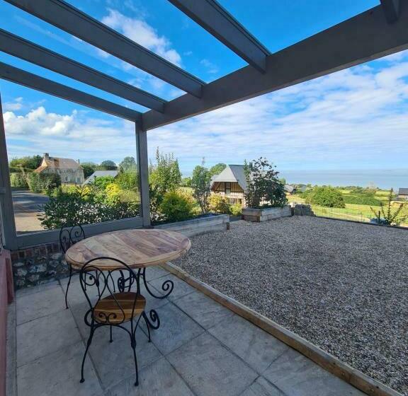 חדר סטנדרט נוף לים, La Terrasse De L Estuaire   Honfleur
