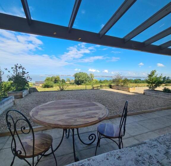 חדר סטנדרט נוף לים, La Terrasse De L Estuaire   Honfleur
