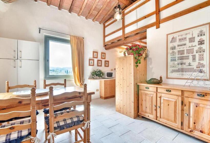 Апартаменты Дюплекс 1 Спальня, Appartamenti Villa La Fonte