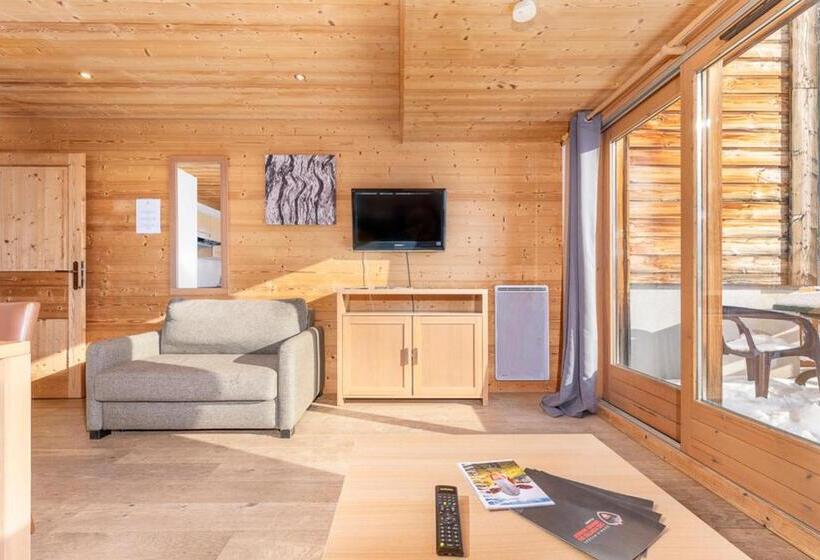 آپارتمان 1 خوابه با تراس, Résidence Dormio Resort Les Portes Du Grand Massif   Flaine