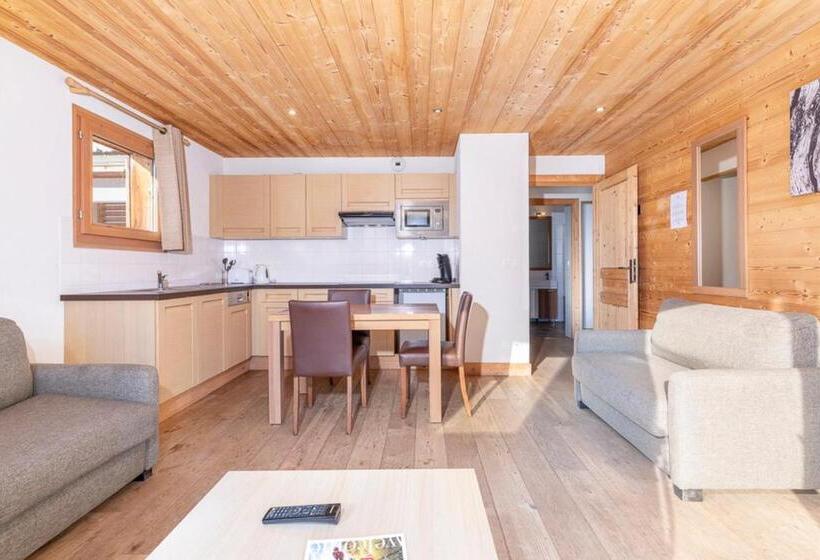 آپارتمان 1 خوابه با تراس, Résidence Dormio Resort Les Portes Du Grand Massif   Flaine