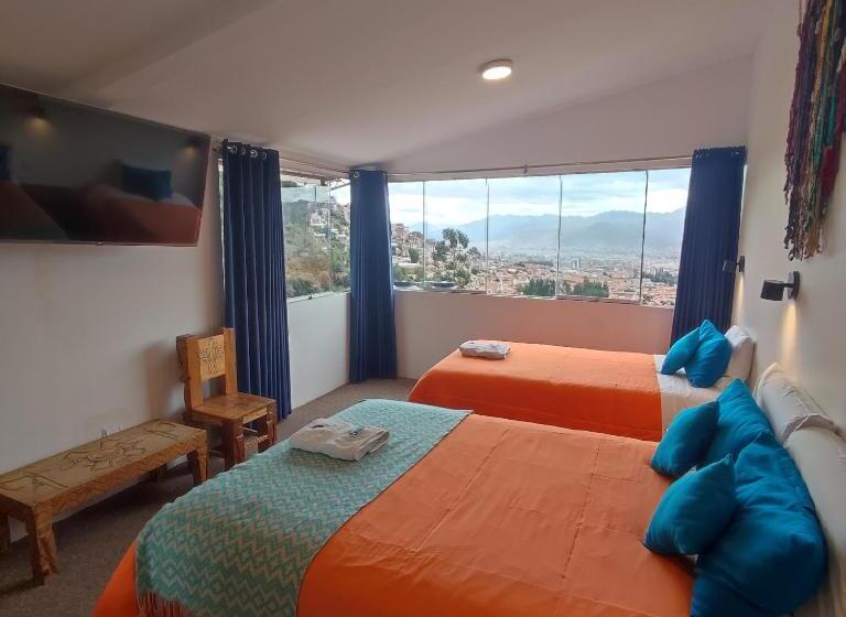 Quarto Estandar Vista Montanha, Casa Sapantiana Con Vista Al Bosque, Cerca A Sacsayhuaman