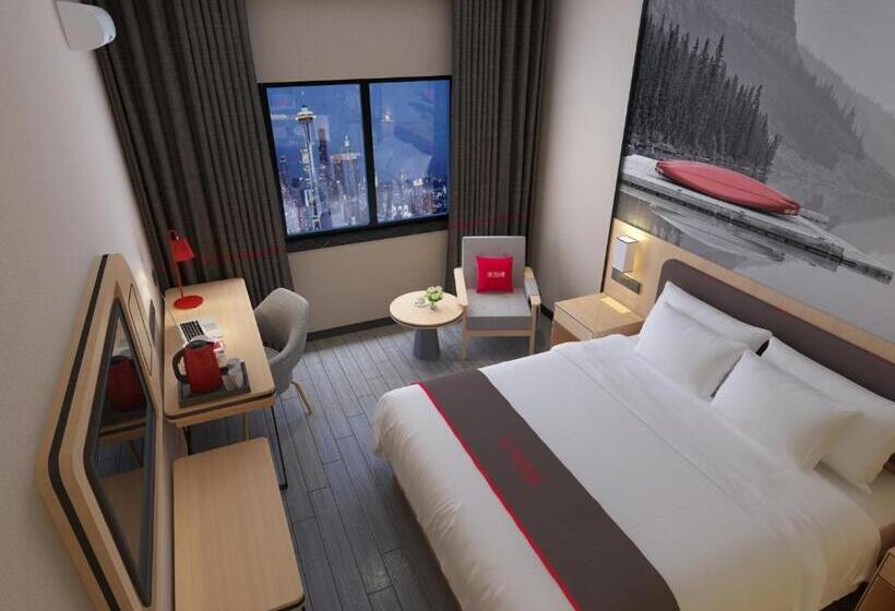 اتاق استاندارد, Thank Inn Chain Hotel Jiangsu Yangzhou Jiangdu District Longchuan Square