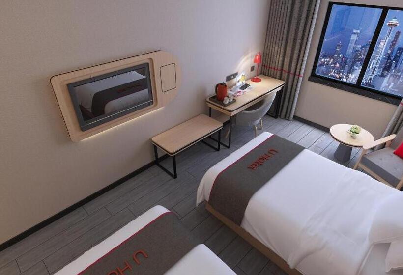 اتاق استاندارد, Thank Inn Chain Hotel Jiangsu Yangzhou Jiangdu District Longchuan Square