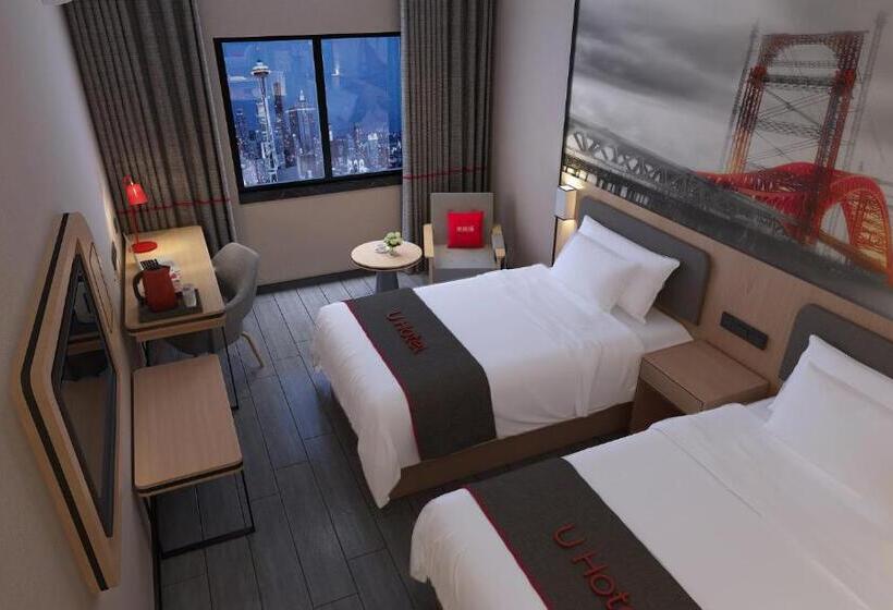 اتاق خانوادگی, Thank Inn Chain Hotel Jiangsu Yangzhou Jiangdu District Longchuan Square