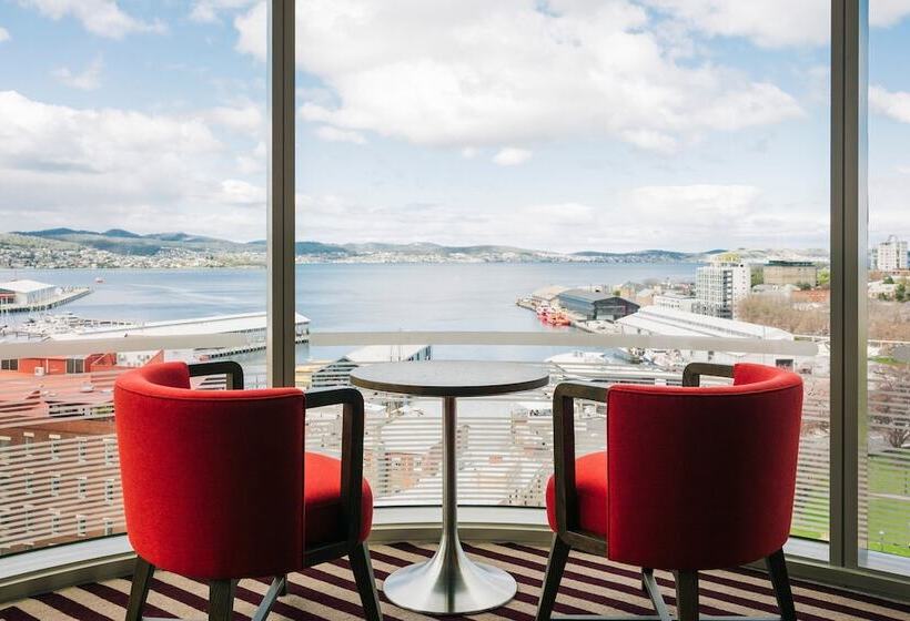 전망 스탠다드 룸 더블 침대, The Tasman, A Luxury Collection Hotel, Hobart