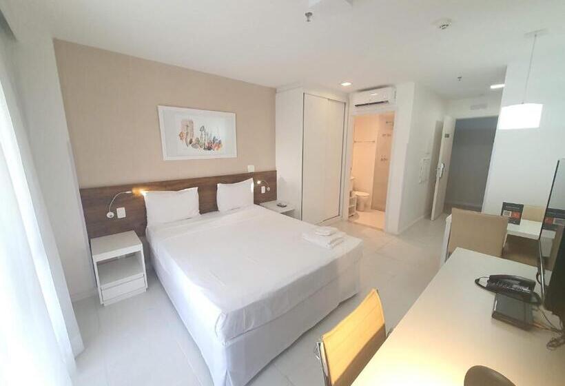 جناح مزوَّد بشرفة, Vision Executivo Premium By Rei Dos Flats