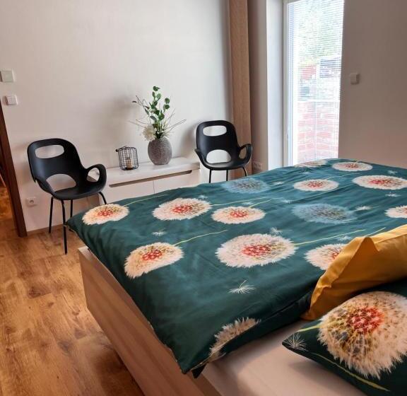 آپارتمان 1 خوابه با تراس, Apartmány Koněvova