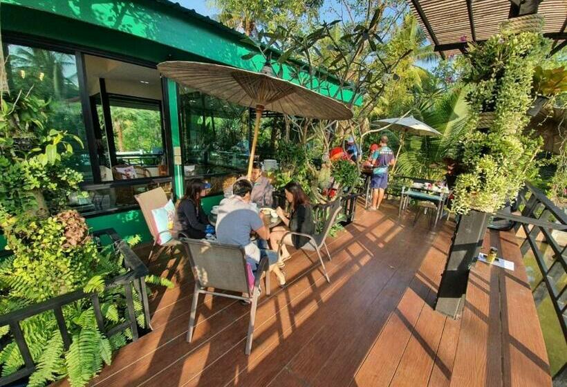 ファミリールーム, บ้านสวนในฝัน ตลาดน้ำท่าคา