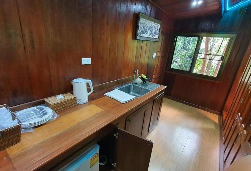 ファミリールーム, บ้านสวนในฝัน ตลาดน้ำท่าคา
