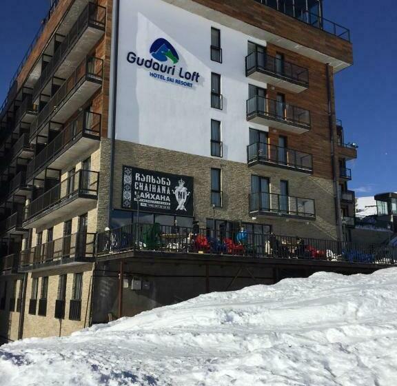 آپارتمان 1 خوابه با بالکن, Apartment N503 Gudauri Loft