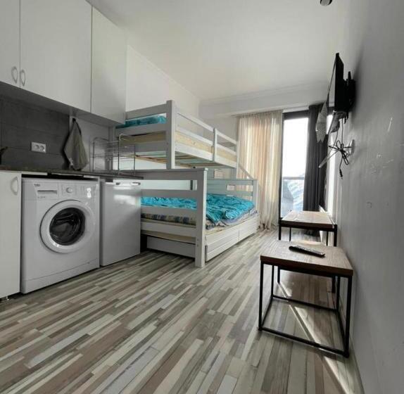 آپارتمان 1 خوابه با بالکن, Apartment N503 Gudauri Loft