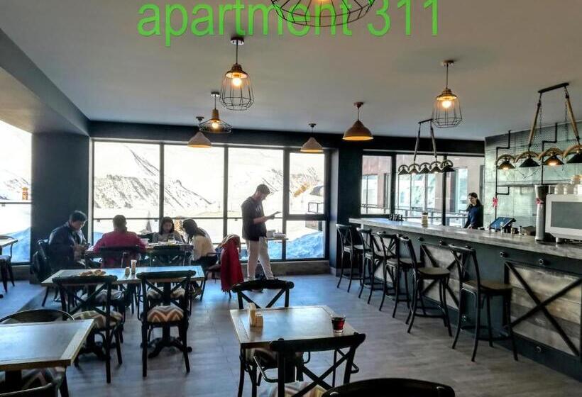 آپارتمان 1 خوابه با بالکن, Apartment N503 Gudauri Loft