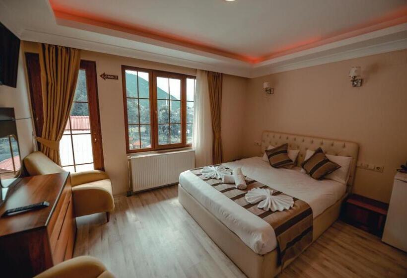 اتاق استاندارد با چشم‌انداز دریاچه, Aygün Suites Hotel&bungalow Uzungöl