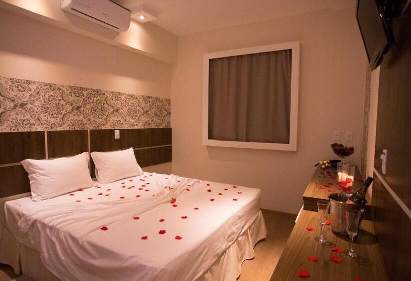 스탠다드 룸 킹사이즈 침대, Druds Hotel Hortolândia