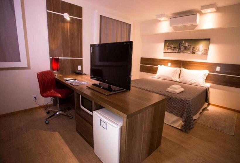 침실 1개 디럭스 아파트, Druds Hotel Hortolândia