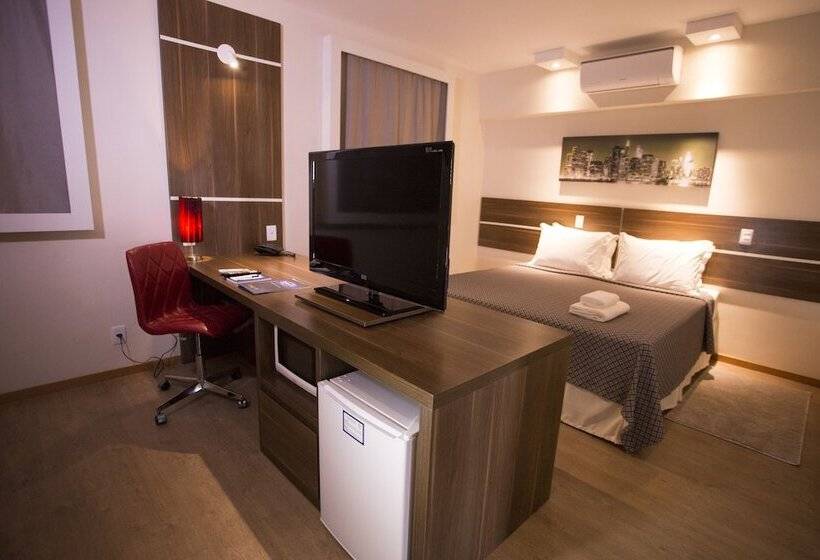 디럭스 룸, Druds Hotel Hortolândia