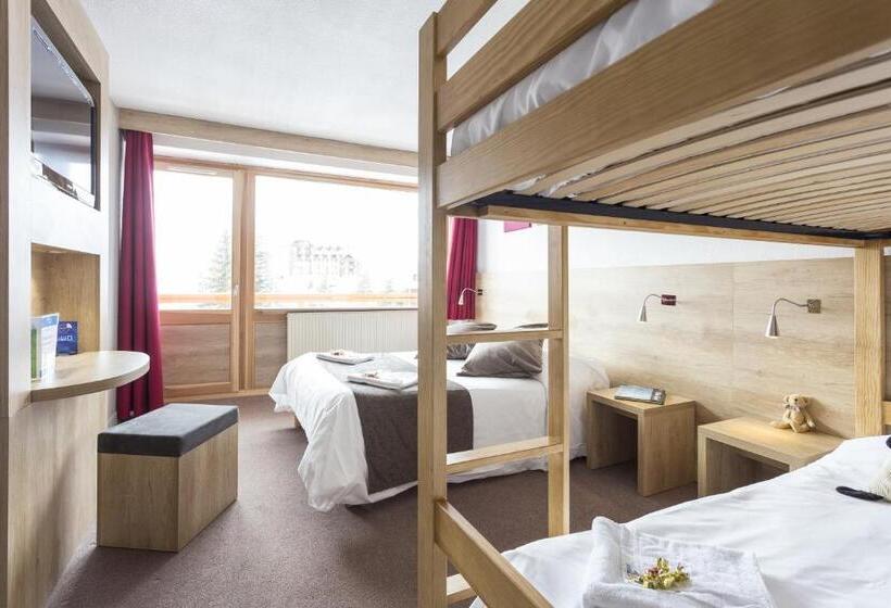 اتاق استاندارد چهار تخته, Hôtel Club Mmv Le Panorama