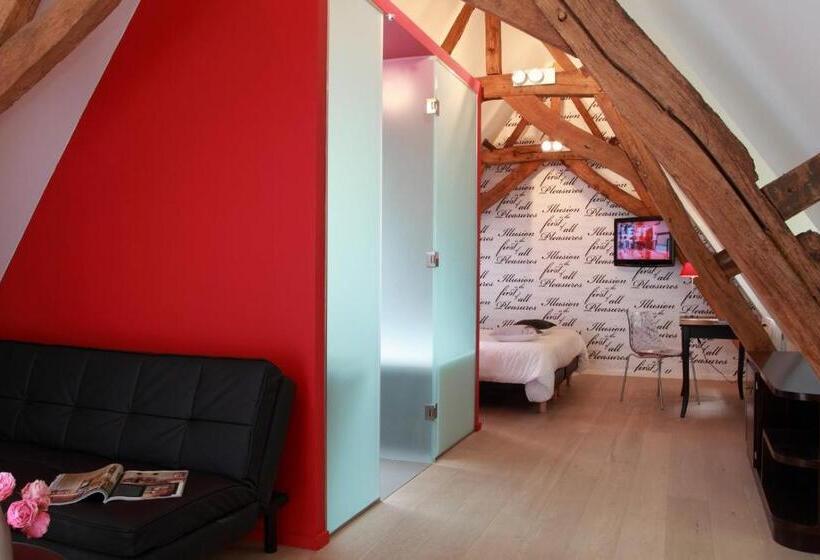 Люкс Повышенной Комфортности, La Ferme Blanche, The Originals Relais