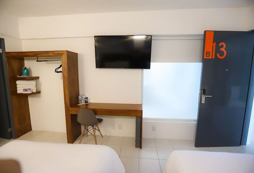 ２ダブルベッドのスタンダードルーム, Tryp By Wyndham Chetumal