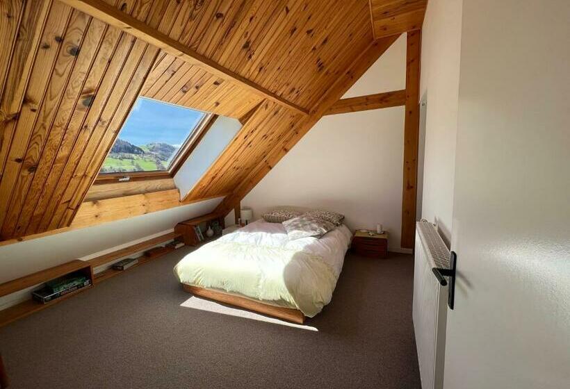 Семейный Номер Вид на Горы, Eco Logis Mad In Belledonne