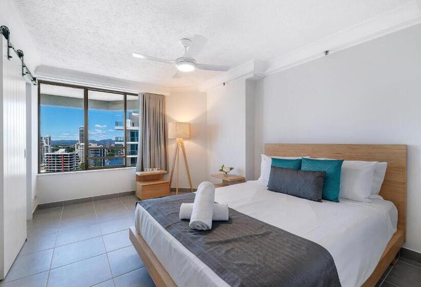 침실 2개 수피리어 아파트, Surfers Century Oceanside Apartments