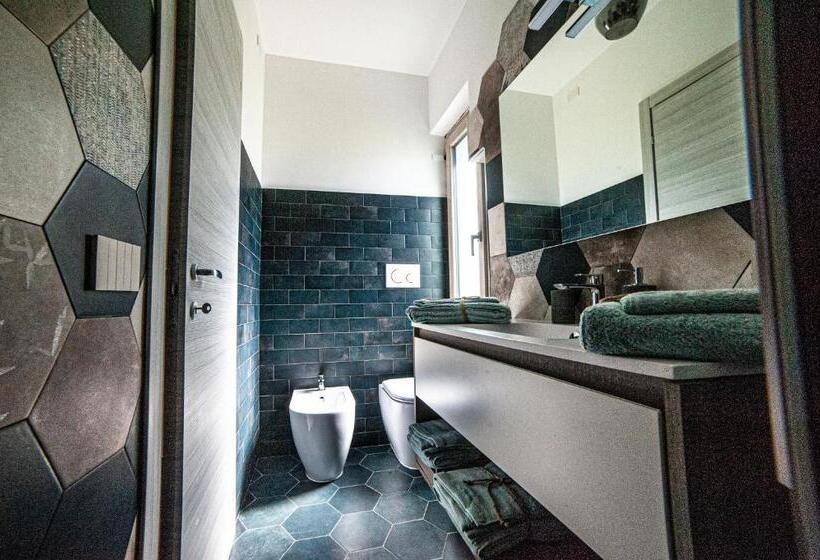 اتاق استاندارد با تخت بزرگ, Terre Etrusche Guest House Terme  3 Minuti Da Viterbo Centro