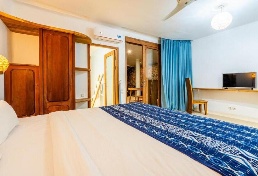 带1个卧室的豪华别墅, Inlight Lombok Beach Hotel New Year Offer