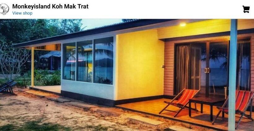 بانگلوی استاندارد با چشم‌انداز دریا, Monkey Island Resort Koh Mak