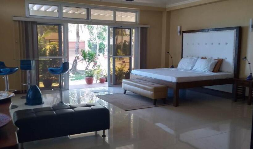 1침실 빌라 정원 전망, Happy Ripples Beach Resort