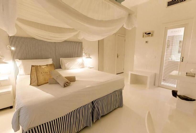 חדר סטנדרט נוף לים עם מרפסת, Avanti Lifestyle Hotel   Only Adults