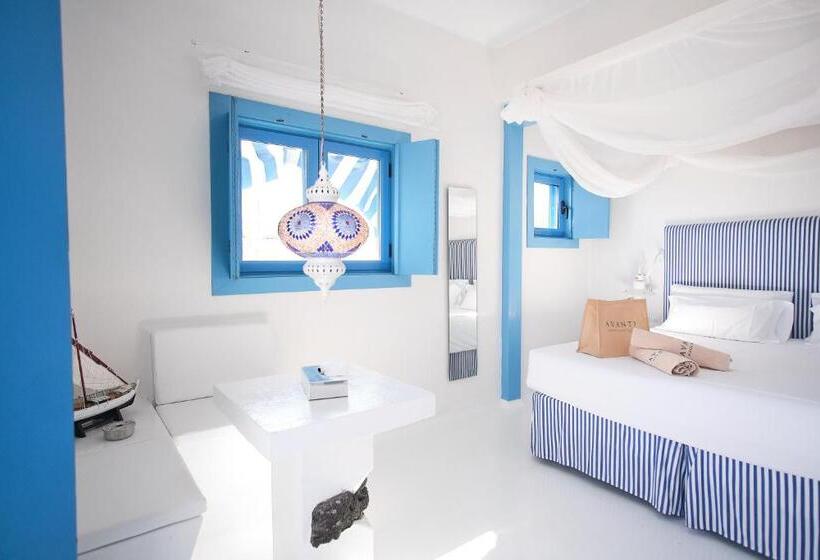 חדר סטנדרט נוף לים עם מרפסת, Avanti Lifestyle Hotel   Only Adults