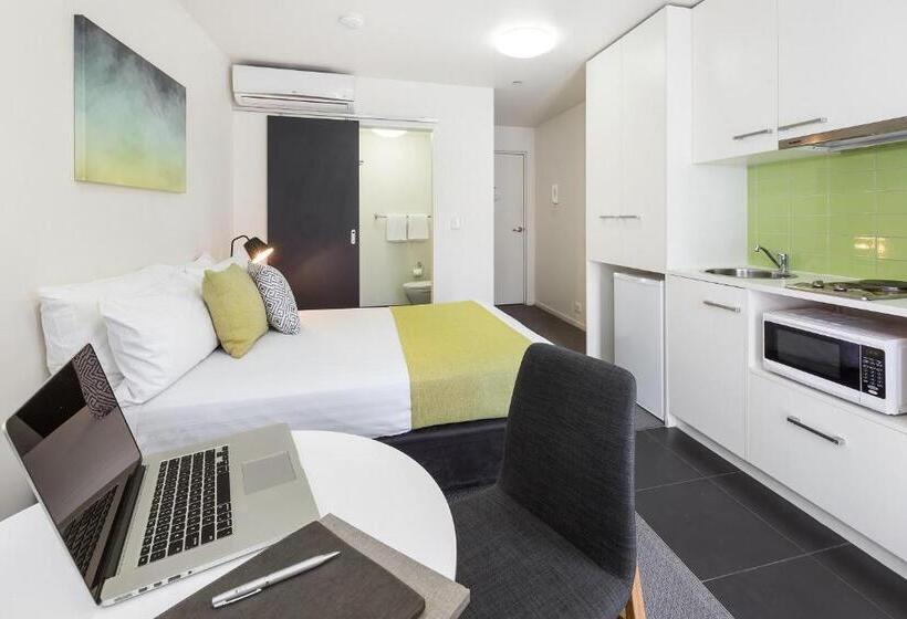 استودیوی لوکس, City Edge North Melbourne Apartment
